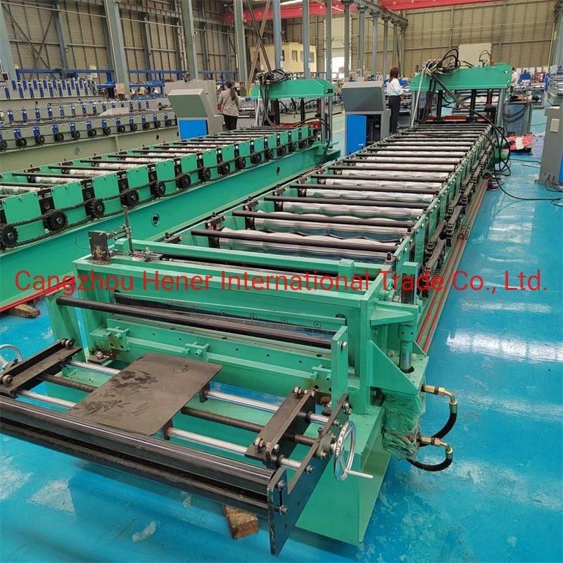 Exporter of Glazed Tile Steel Roll Forming Machine for Roof Profile China