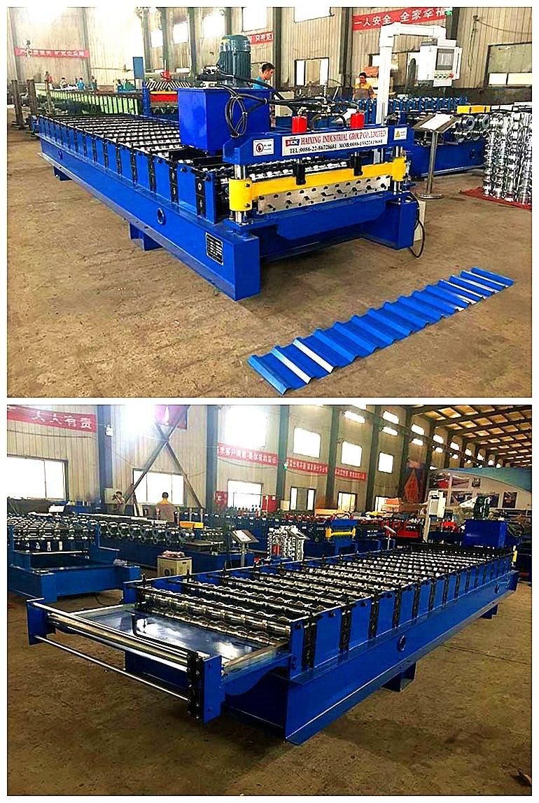 Color Steel Trapezoidal Sheet Roof Panel Machine