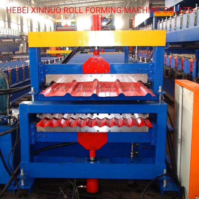 PCB Milling Machines Double Layer Zink Corrugation Sheet Rolling Forming Machine