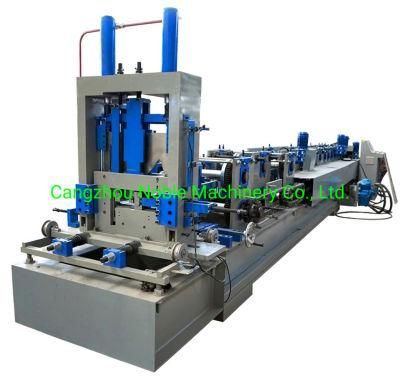 New Customized Fully Automatic Changed CZ Purlin Roll Forming Machine with PLC Control System Roller Form Machine