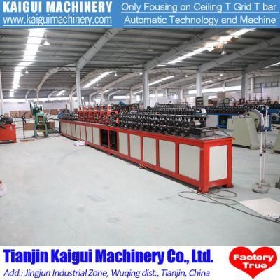 Direct Manufactcurer of T Grid Section, Ceiling T Grid Forming Machine