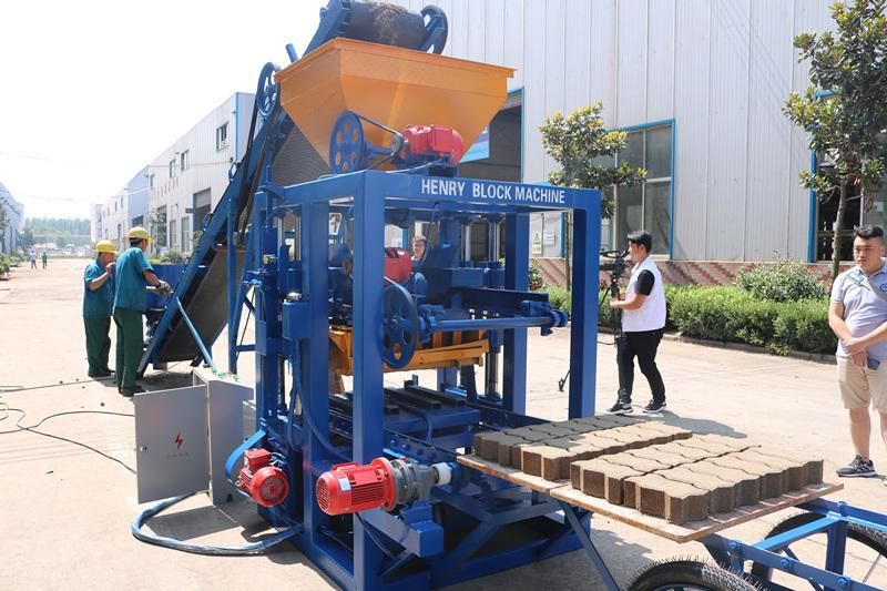 Factory Price Qt4-24 Vibration Concrete Cement Brick Moulding Block Making Machine with High Capacity