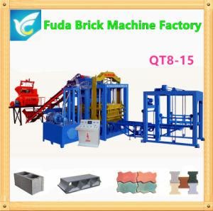 Qt8-15 Block Machine Supplier Pavement Block Making Machine Ghana