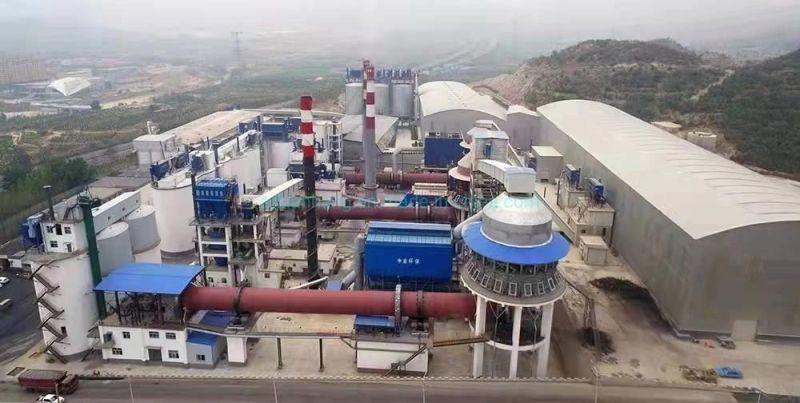 100-1000tpd High Activity Lime Manufacturing Equipment Lime Rotary Kiln