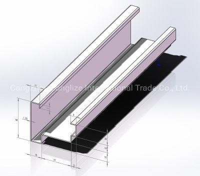 Customized Automatic Door Frame Roll Forming Machine Production Line