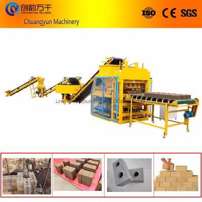 Cy4-10 Hydraulic Lego Interlocking Automatic Clay Soil Cement Brick Making Machine for Sale