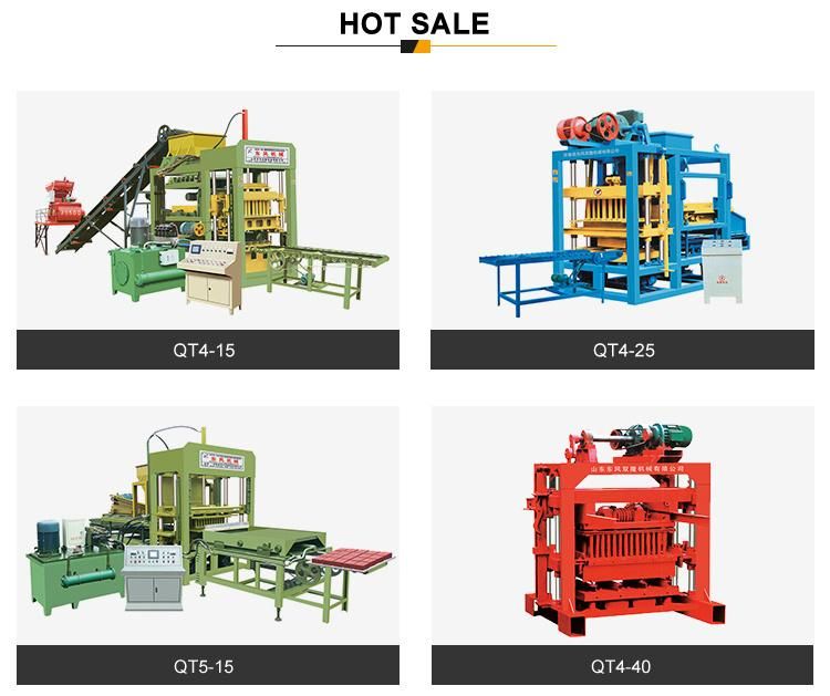 in Uzbekistan Best Selling Automatic Concrete Block Machine for Hollow Blocks and Solid Blocks
