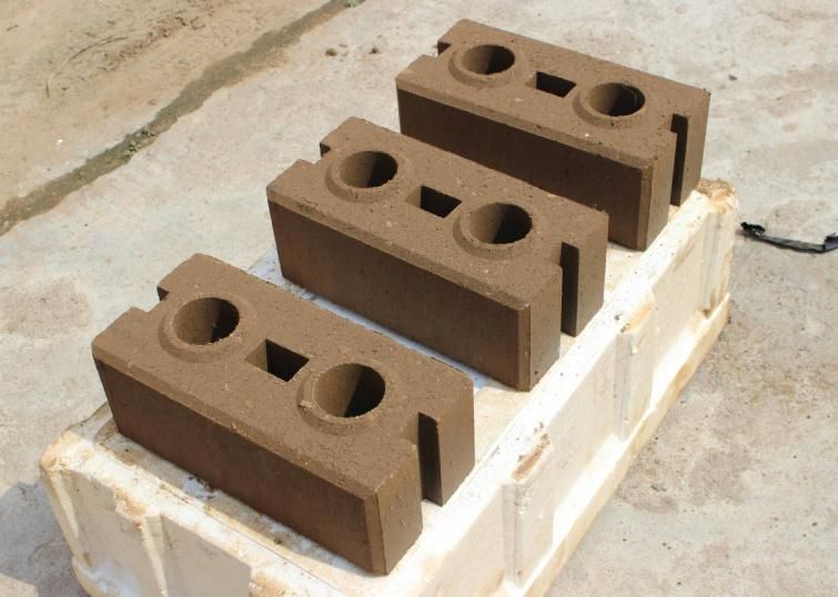 Manual Qmr2-40 Clay Soil Interlocking Block Manufacturer Interlocking Brick Making Machine for Sale