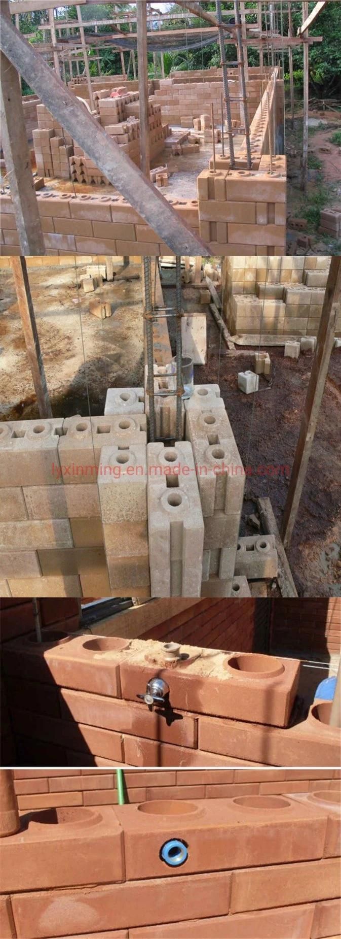 Qmr2-40 Manual Clay Soil Earth Interlocking Paving Block Making Machine with Factory Price