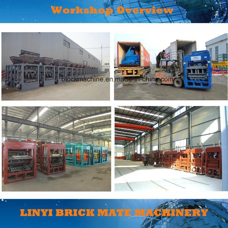 Qt4-15 Automatic Hydraulic Concrete Block Cement Brick Making Machine of Good Quality