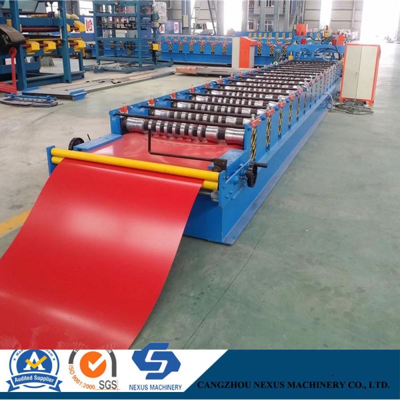 Ibr Roof Panel Roll Former Equipment Roofing Sheet Roll Forming Making Machine