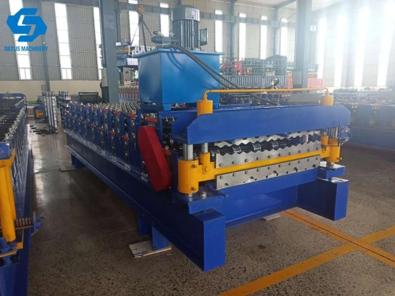 Rooring Corrugated & Ibr Double Panel Roll Forming Machine