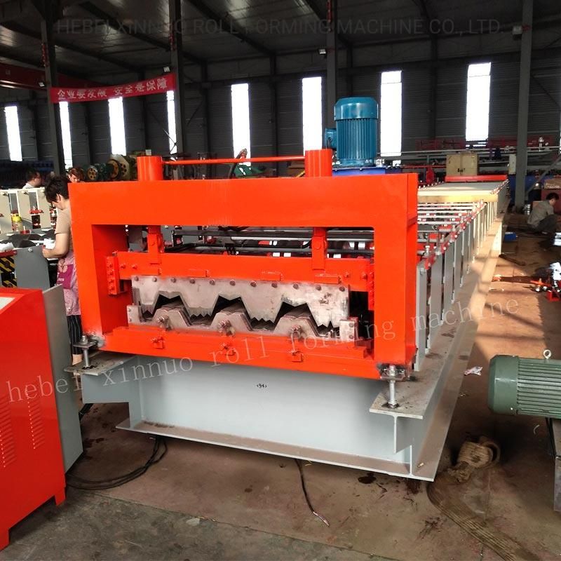 Xinnuo Colored Steel Main Nude Packing with Plastic Film India Roll Forming Machine