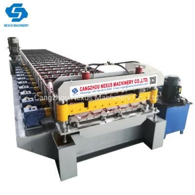 Galvanized Roofing Sheet Widespan Corrugated Box Profile Roof Step Tile Roll Forming Machine