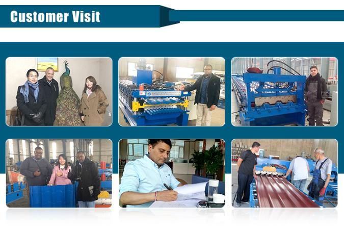 Trapezoidal Profile Forming Building Material Wall Panel Press Metal Roof Sheeting Iron Sheet Tile Making Machine Price Building Material Making Machinery
