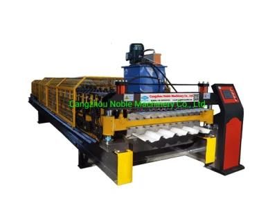 Double Layer Metal Roofing Sheet Wall Panel Tile Making Roll Forming Machine