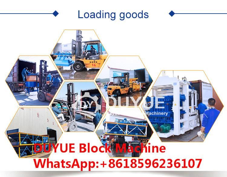 Duyue Qt4-25 Automatic Cement Sand Concrete Block/Brick Making Machine Construction Machinery