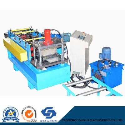 High Efficiency Automatic Fire Damper Roll Former Smoke Damper Flange Roll Forming Machine
