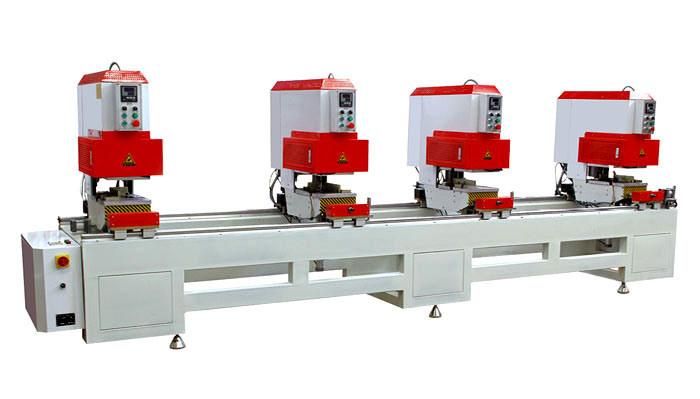 Shj4-120X4500 Four-Head Window Processings Machine Welding Machinery PVC Profiles Windows Welding Machine