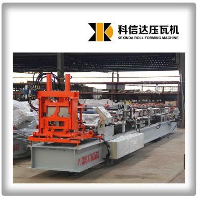 Full Automatic C Shaped Section Purlin Machine