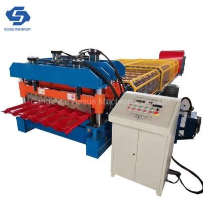 Roofing Sheet Roll Forming Machine Trapezoidal Roof Tile Metal Rolling Forming Machine