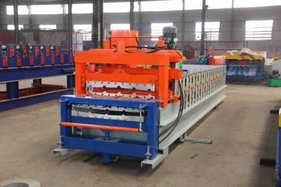 Double-Layer Steel Roof Panel Tile Roll Forming Machine