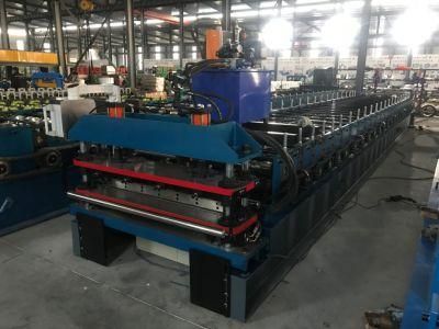 Ibr Roofing Sheet Manufacturing Machine Metal Iron Wave Trapezoid Steel Tile Machine