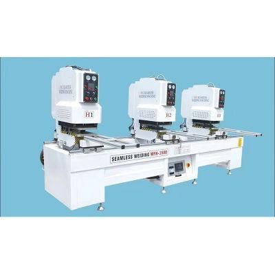 Three Head Double Side Seamless Welding Machine for Window