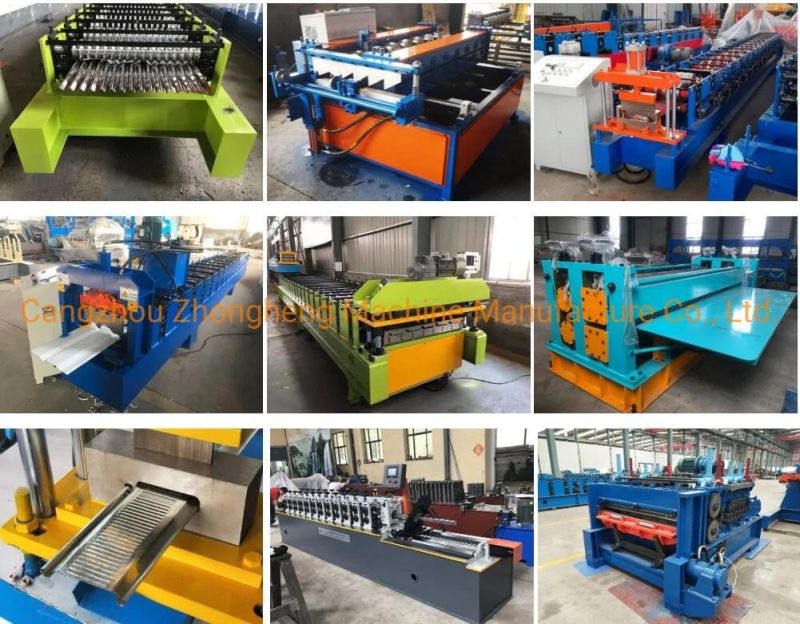 Automatic Roofing Sheet Metal Building Material Sheet Rolling Forming Trapezoidal Metal Roofing Machines