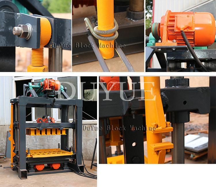 Qt4-40 Low Investment Business Easy Operate Concrete Block/Brick Making Machinery