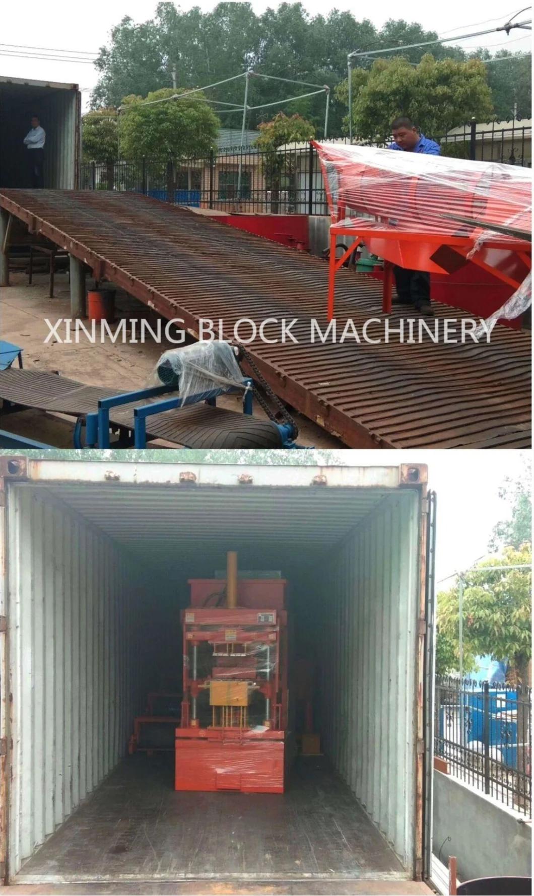 Brick Press Clay Soil Automatic Block Making Machine Xm 2-10 Hollow, Solid, Pavement Block, Curbstone, Interlocking Brick Making Machine for Building Material