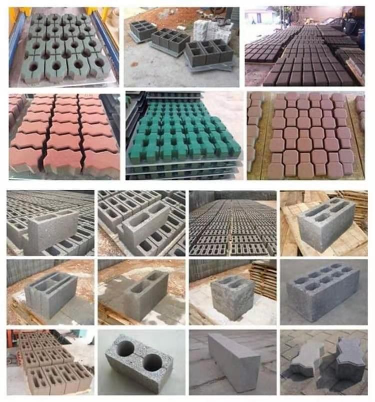 Small Brick Making Machine South Africa Qt4-24 Block Machine Manufacturer