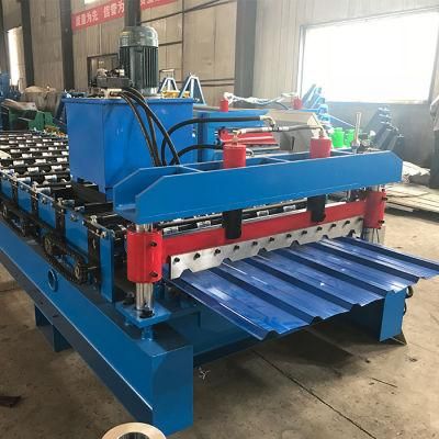 Zhongtuo Roofing Steel Sheet Machine Trapezoidal Tile Making Machinery Metal Roofing Sheet Design Roll Forming Machine
