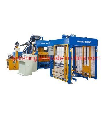 Qt4-15 Paving Block Making Machine High Quality Semi Automatic Concrete Cement Brick Pressing Machine