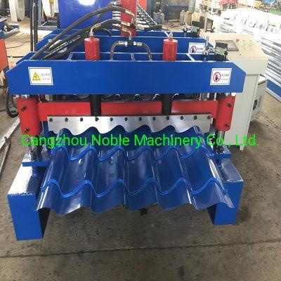 1100mm Glazed Roof Tiles Roll Forming Machine Suppliers