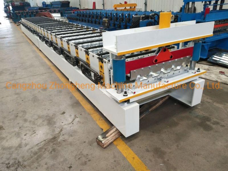 Aluminium Roofing Sheet Glazed Tile Roll Forming Machine