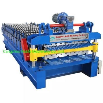 Low Price Double Layer Ibr and Corrugted Profile Roofing Roll Forming Machine