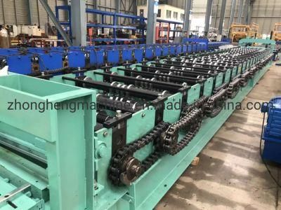 Updating 950 Custom Order Steel Floor Decking Forming Machine Technology, Cold Roll Forming Machine Manufacturer.