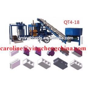 Qt4-18 Hydroforming Automatic Pavement Block Machine in China