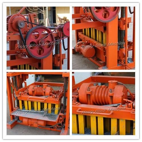 Qtj4-45 Small Block Machine Concrete Cement Hollow Block Making Machine