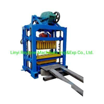 Semi Automatic Earth Brick Forming Machine Paver Brick Forming Plant