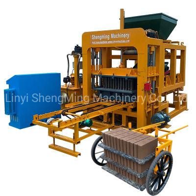 Automatic Concrete Cement Block Brick Machine