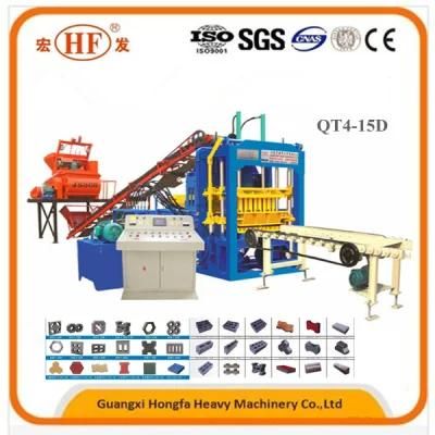 Germany Technology Interlocking Paver Brick Cement Concrete Block Making Machine