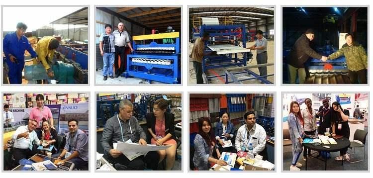 Xinnuo Good Quality 762 Galvanized Corrugated Iron Roller Making Machine