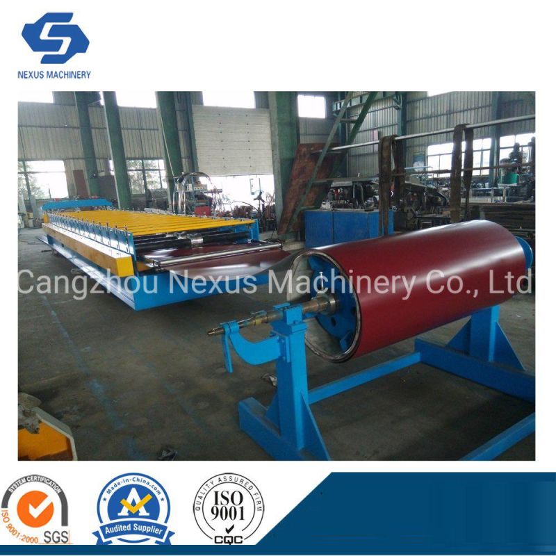 China Market Cheap Used Ibr Profile Metal Roof Wall Panel Forming Machine