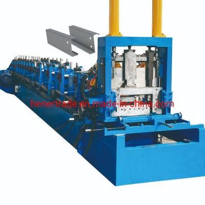 Construction Material CZ Purlin Roll Forming Machine