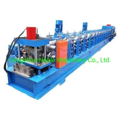 Road Construction W Beam Highway Crash Barrier Guardrail Protection Fence Roll Forming Machine