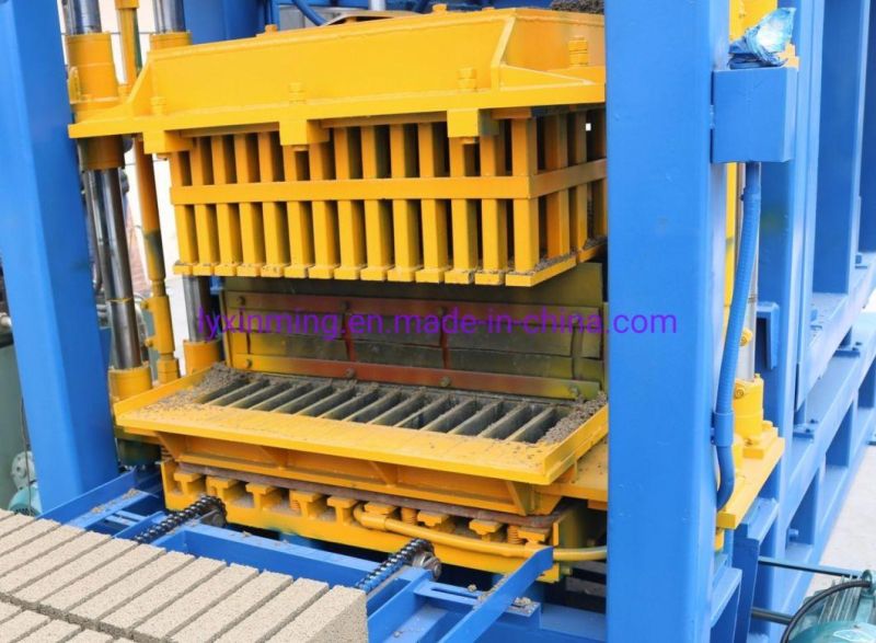 Qt4-15 Full Automatic Cement Block Brick Making Machine