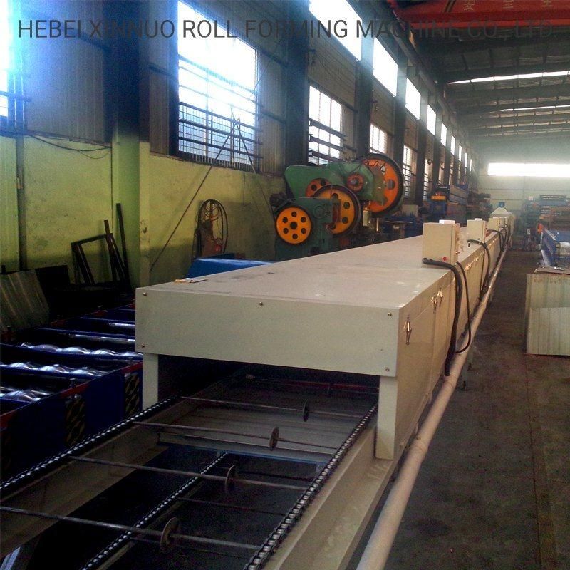 Xinnuo Nigeria Popular Color Stone Coated Metal Roof Tile Making Machine