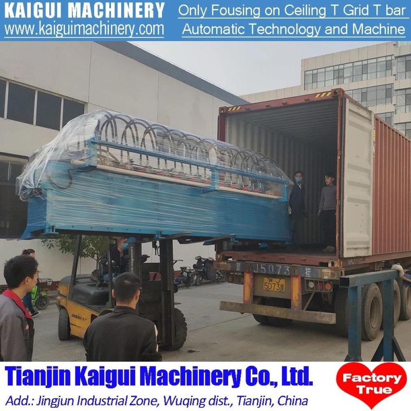 Automatic T Grid Roll Forming Machine with Real Factory